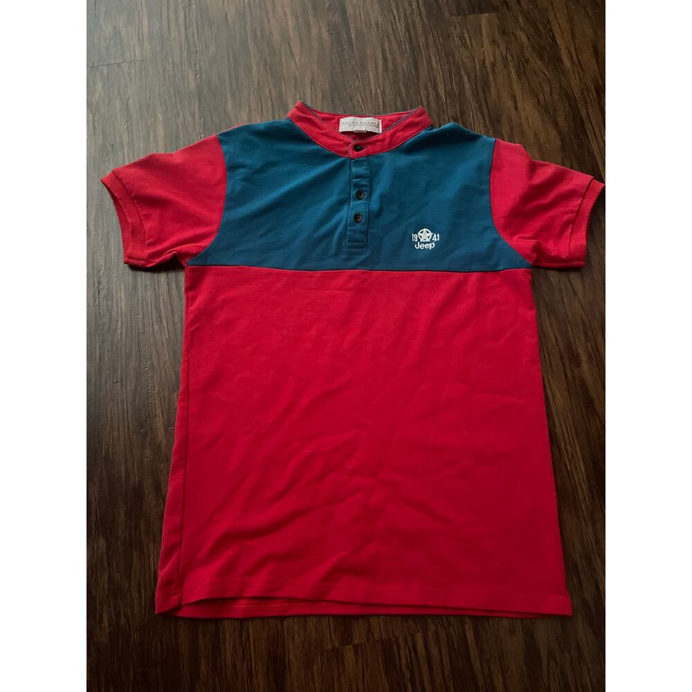 Harve Benard boys large colorblock polo